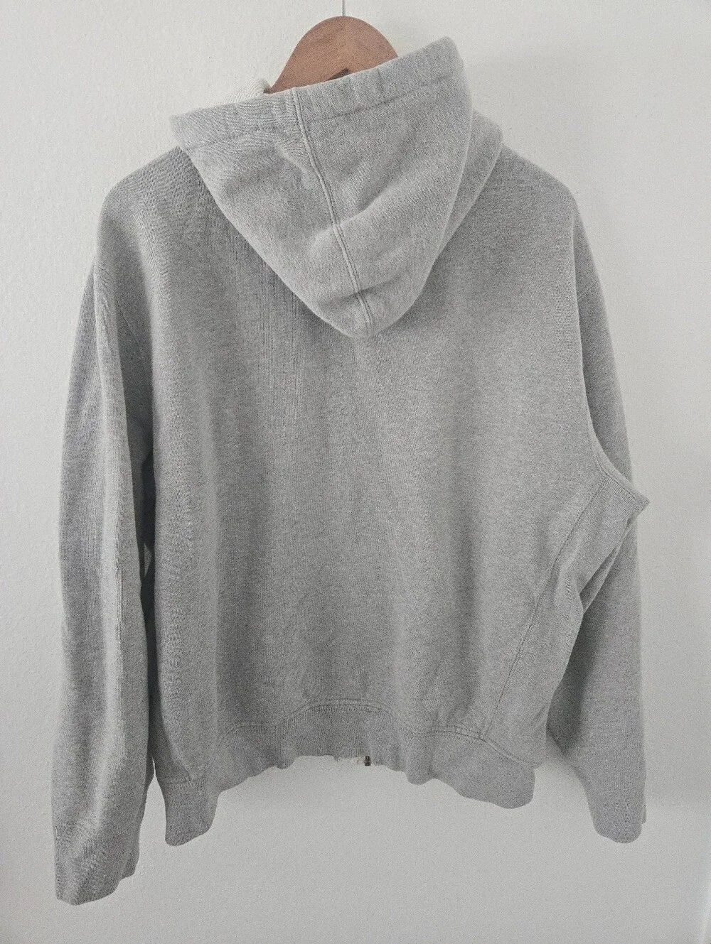 Polo Ralph Lauren Full Zip Hoodie Mens XL Gray Fleece Pony Logo